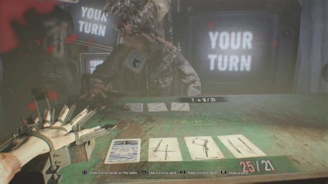 resident evil 7 21|resident evil 7 card game.